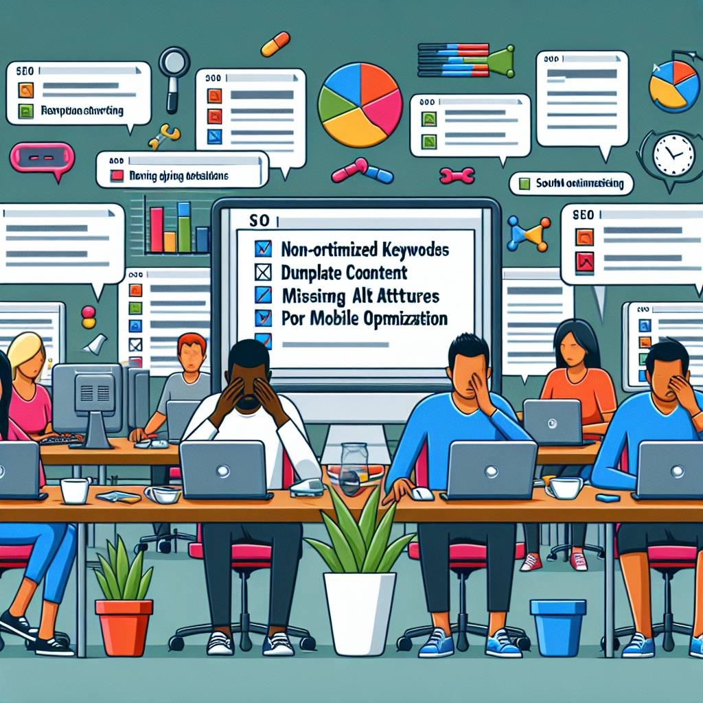 SEO Hataları: Sıkça Yapılan Yanlışlar